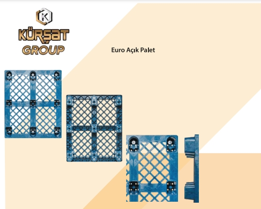EURO AÇIK PLASTİK PALET